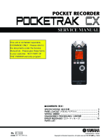 Yamaha POCKETRAK-CX - Service Manual